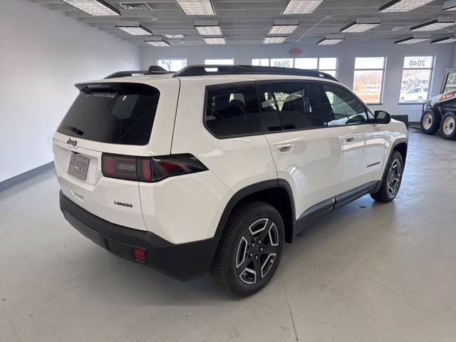2026 Bright White Clearcoat Jeep Cherokee Laredo 4X4 SUV