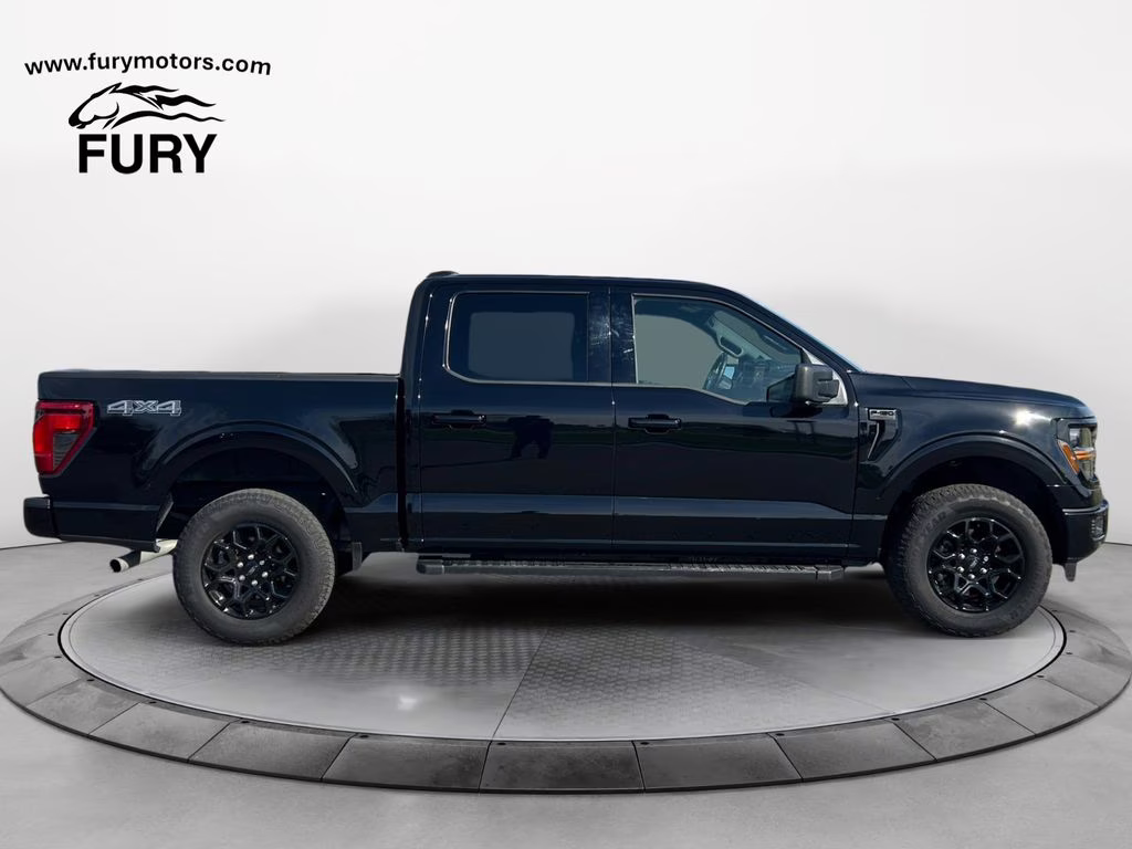 2024 Agate Black Metallic Ford F-150 XLT w/Black Appearance Pkg 4X4 Truck