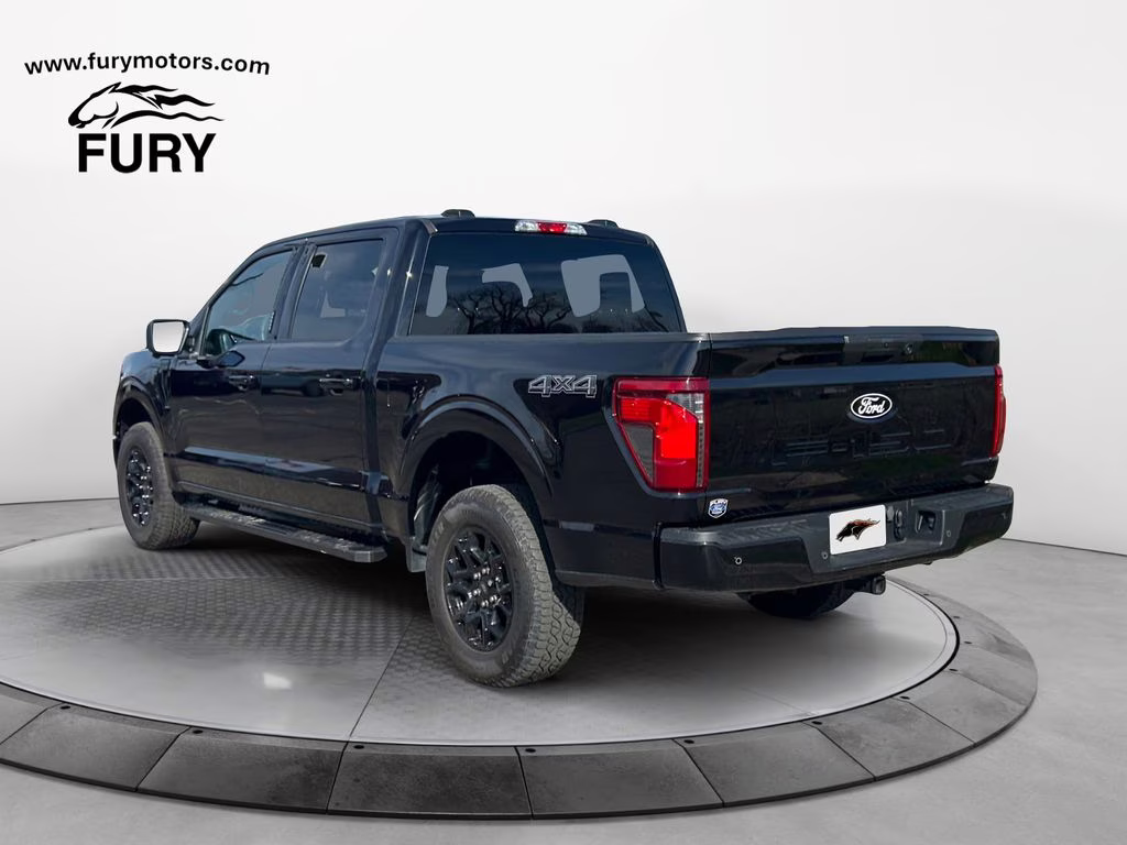 2024 Agate Black Metallic Ford F-150 XLT w/Black Appearance Pkg 4X4 Truck