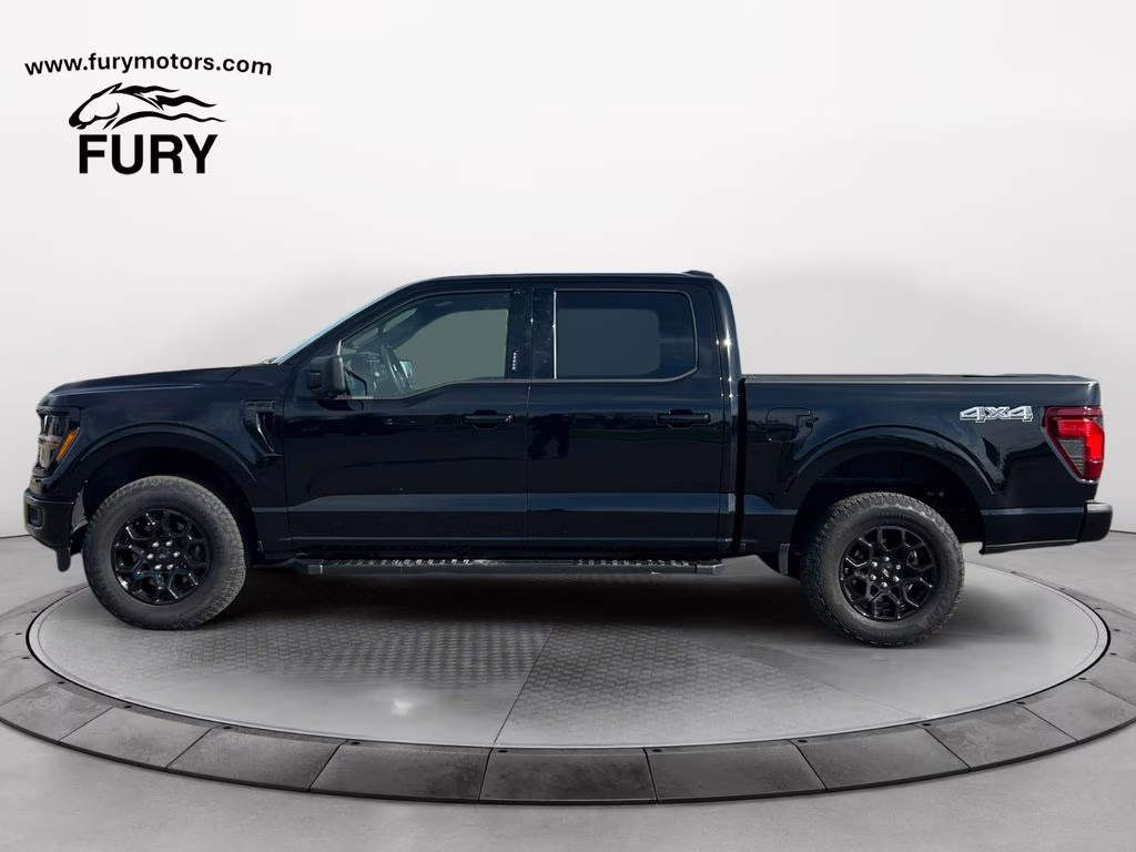 2024 Agate Black Metallic Ford F-150 XLT w/Black Appearance Pkg 4X4 Truck