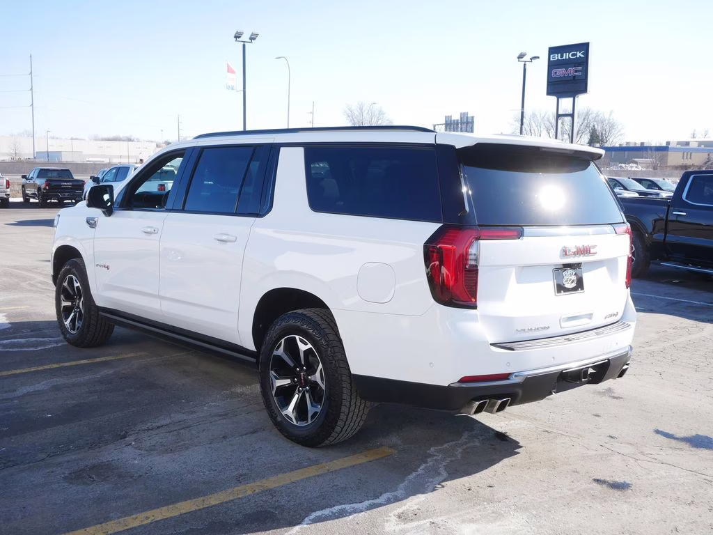 2025 Summit White GMC Yukon XL AT4 4X4 SUV
