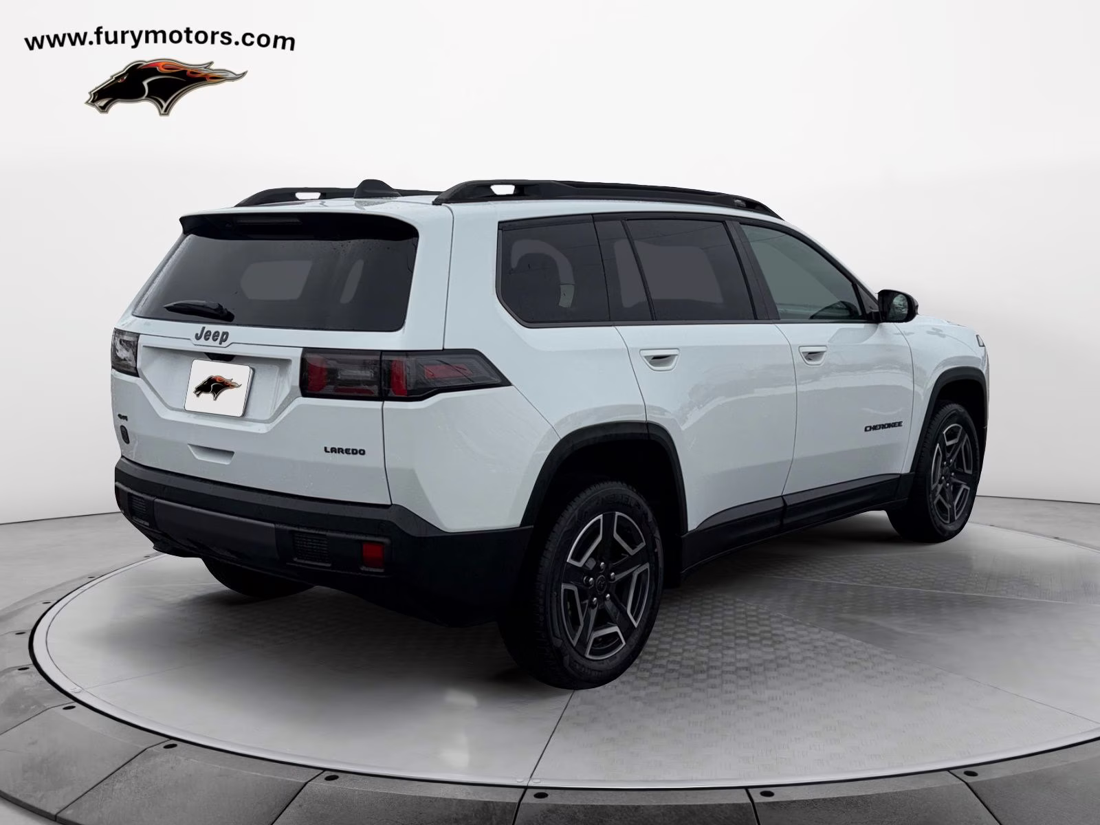 2026 Bright White Clearcoat Jeep Cherokee Laredo 4X4 SUV