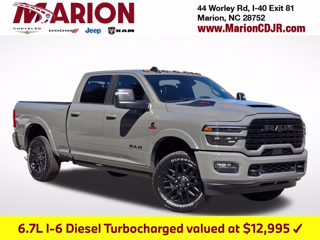 2026 Ceramic Gray Clearcoat Ram 2500 Limited 4X4 Truck