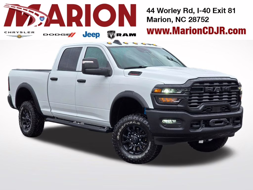 2026 Bright White Clearcoat Ram 2500 Tradesman 4X4 Truck