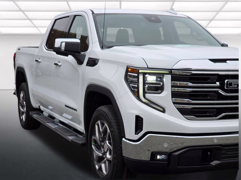 2026 Summit White GMC Sierra 1500 SLT 4X4 Truck