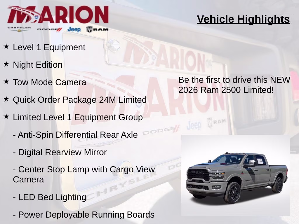 2026 Ceramic Gray Clearcoat Ram 2500 Limited 4X4 Truck