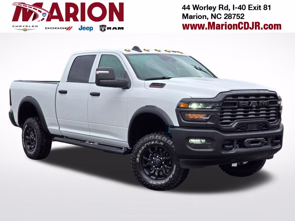 2026 Bright White Clearcoat Ram 2500 Tradesman 4X4 Truck