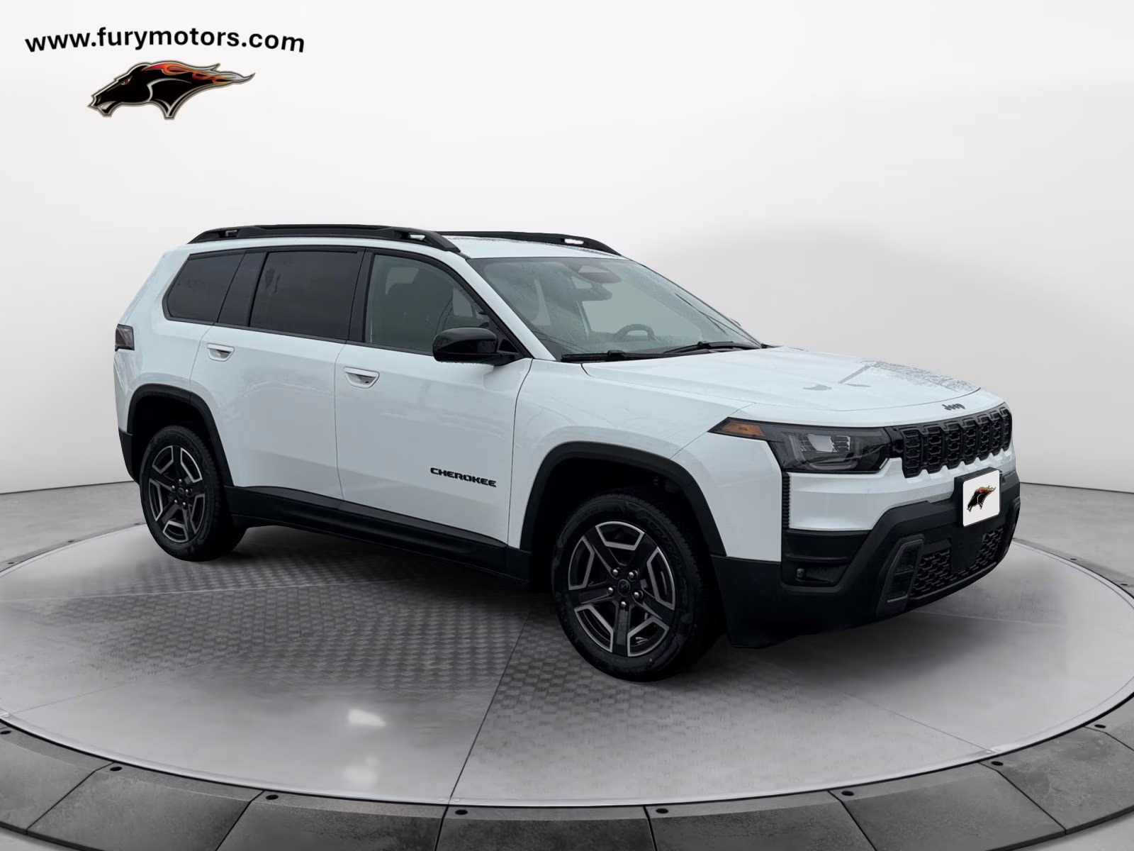 2026 Bright White Clearcoat Jeep Cherokee Laredo 4X4 SUV