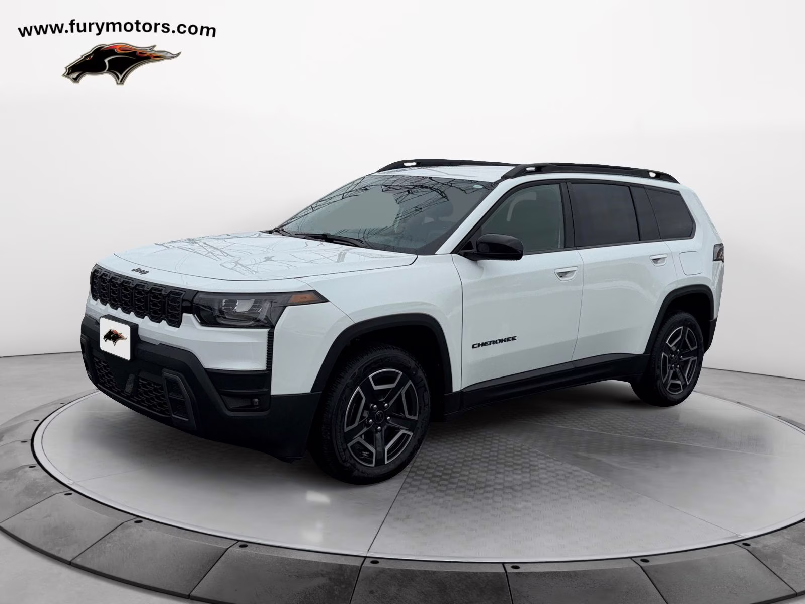 2026 Bright White Clearcoat Jeep Cherokee Laredo 4X4 SUV