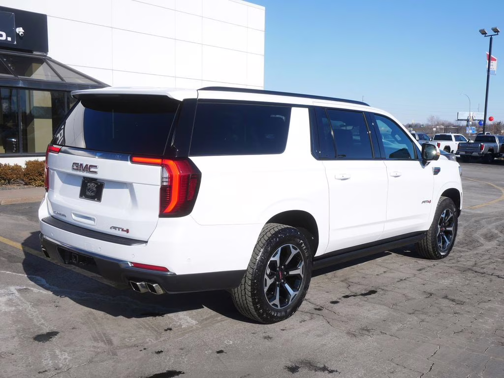 2025 Summit White GMC Yukon XL AT4 4X4 SUV
