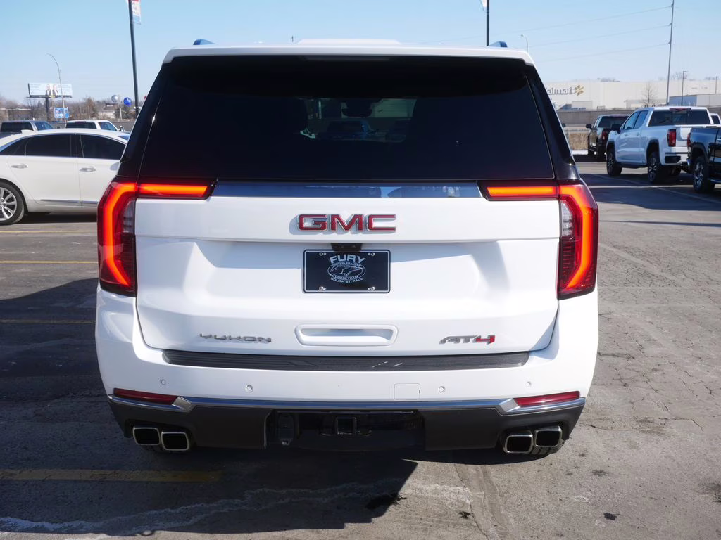 2025 Summit White GMC Yukon XL AT4 4X4 SUV