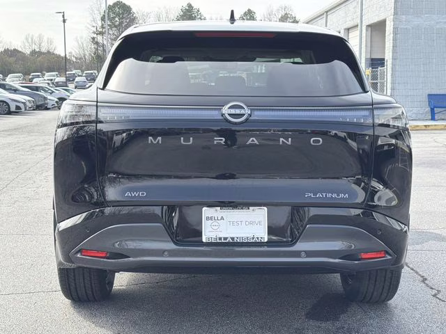 2026 Super Black Nissan Murano Platinum AWD SUV