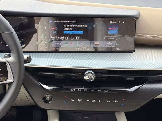 2026 Super Black Nissan Murano Platinum AWD SUV