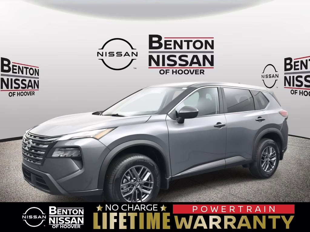 2026 Gun Metallic Nissan Rogue S FWD SUV