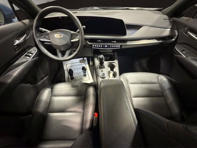 2025 Deep Sea Metallic Cadillac XT4 Sport AWD SUV