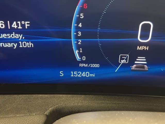 2025 Deep Sea Metallic Cadillac XT4 Sport AWD SUV