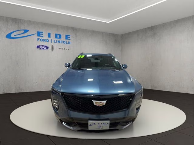 2025 Deep Sea Metallic Cadillac XT4 Sport AWD SUV