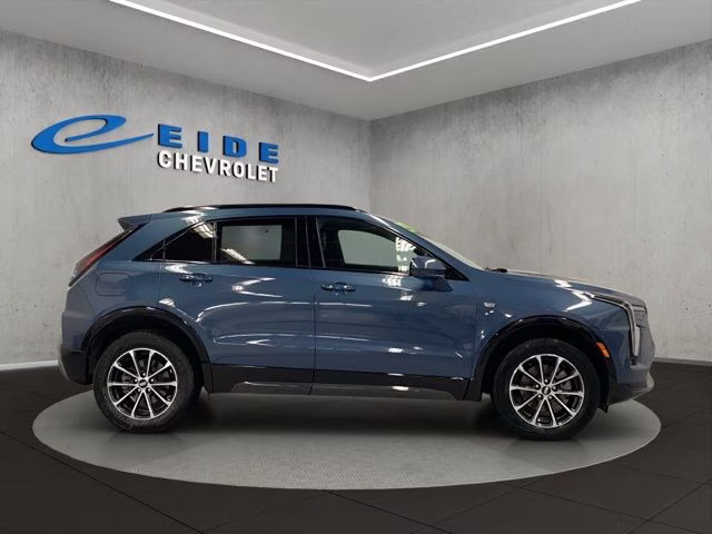 2025 Blue Cadillac XT4 Sport AWD SUV