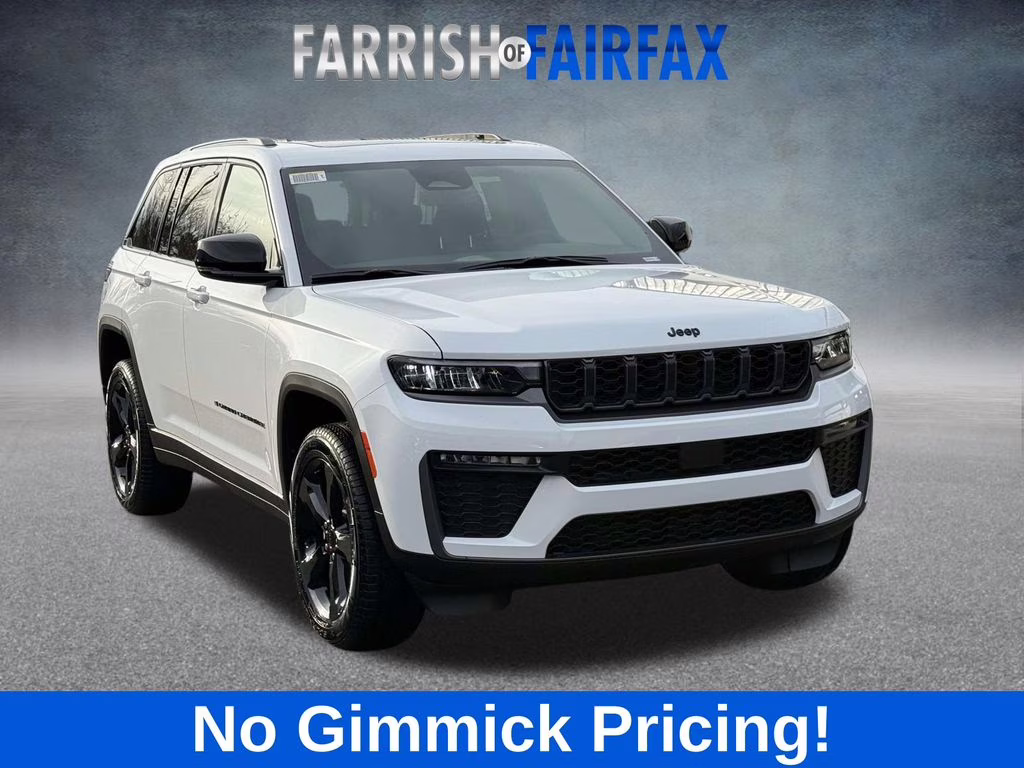 2026 Bright White Clearcoat Jeep Grand Cherokee Limited 4X4 SUV