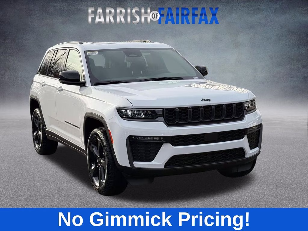 2026 Bright White Clearcoat Jeep Grand Cherokee Limited 4X4 SUV