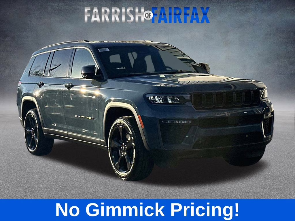 2026 Steel Blue Jeep Grand Cherokee L Limited 4X4 SUV