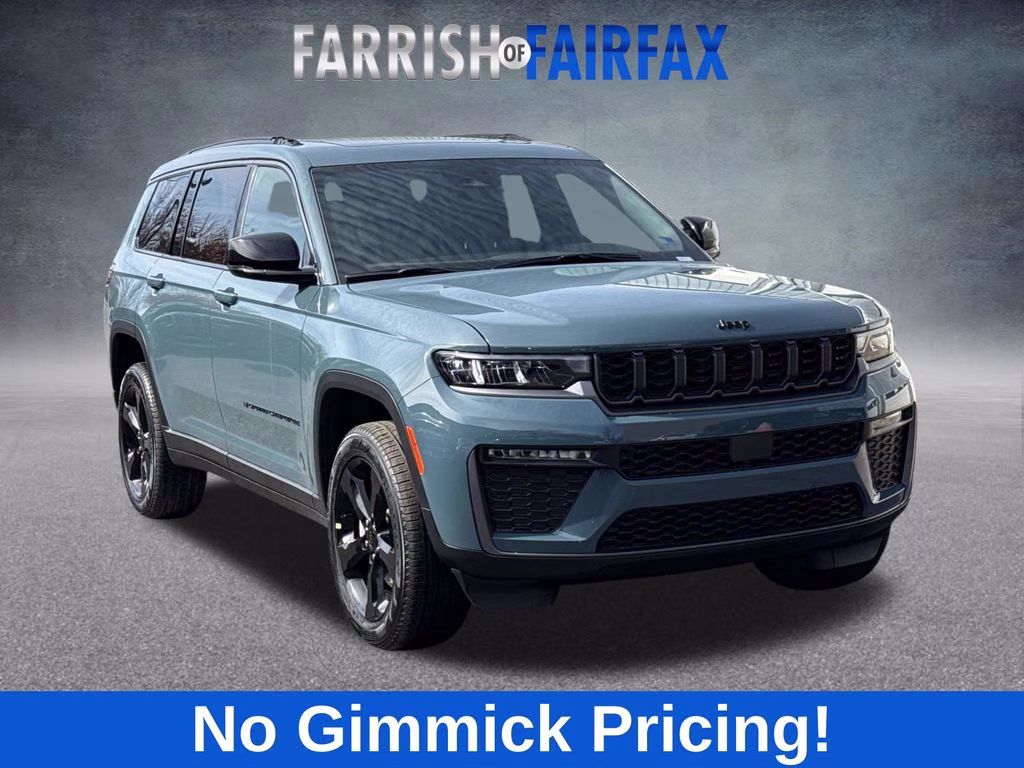 2026 Steel Blue Jeep Grand Cherokee L Limited 4X4 SUV