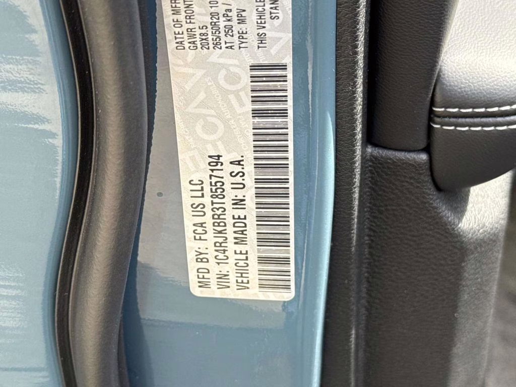 2026 Steel Blue Jeep Grand Cherokee L Limited 4X4 SUV