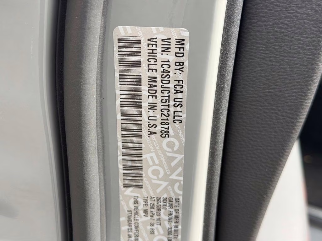 2026 Destroyer Gray Clearcoat Dodge Durango GT Plus HEMI V8 AWD SUV