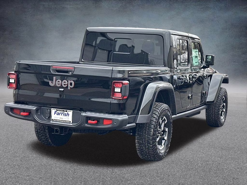 2026 Black Clearcoat Jeep Gladiator Rubicon 4X4 Truck