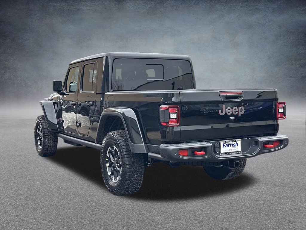 2026 Black Clearcoat Jeep Gladiator Rubicon 4X4 Truck