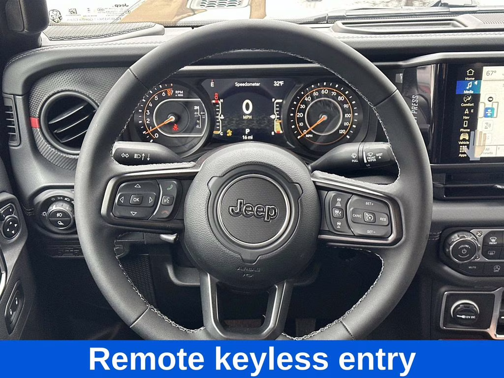 2026 Black Clearcoat Jeep Gladiator Rubicon 4X4 Truck