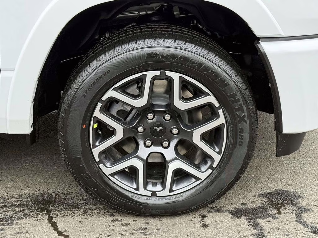 2026 Bright White Clearcoat Ram 1500 Laramie 4X4 Truck