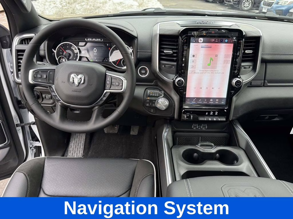 2026 Bright White Clearcoat Ram 1500 Laramie 4X4 Truck