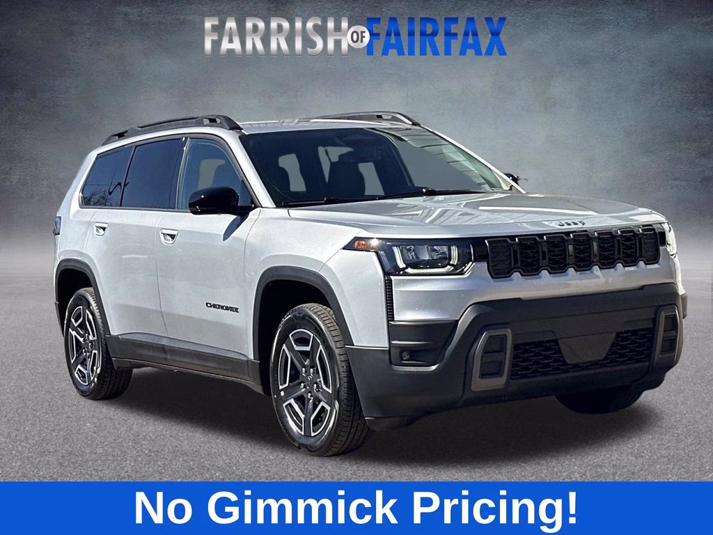 2026 Silver Zynith Clearcoat Jeep Cherokee Limited 4X4 SUV