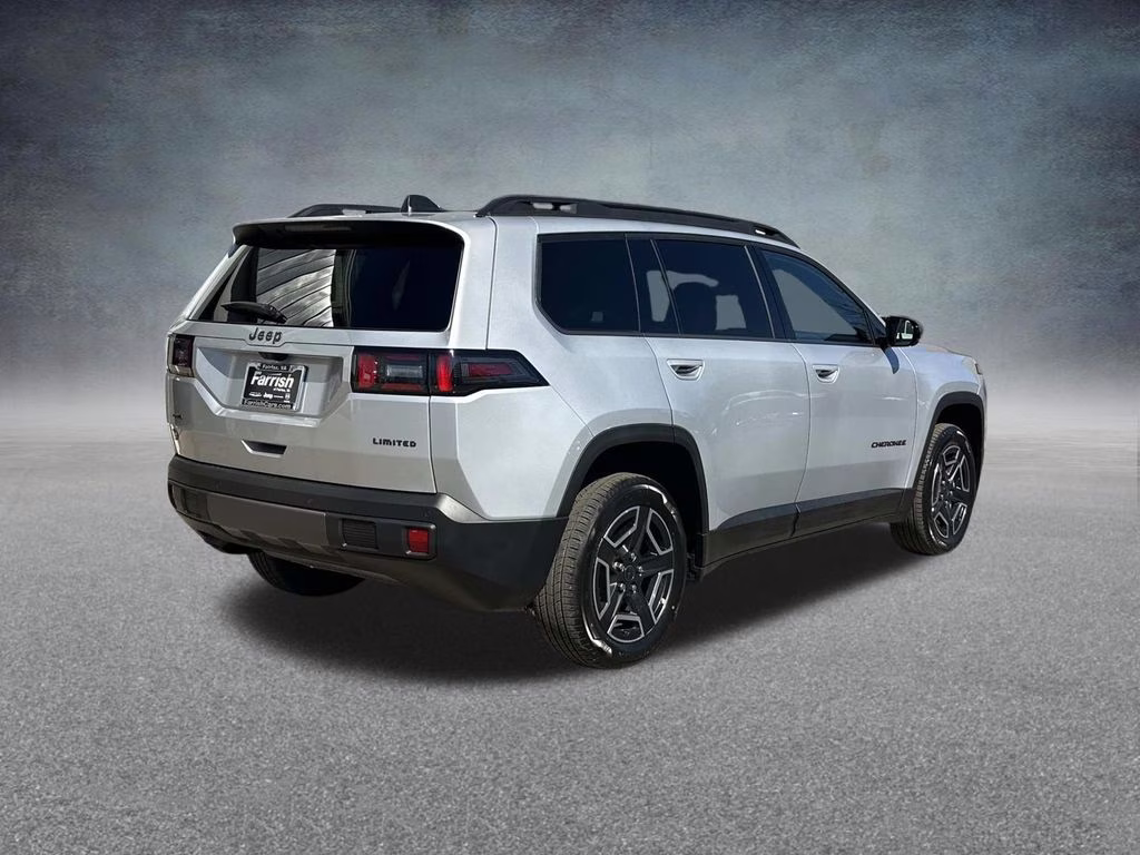 2026 Silver Zynith Clearcoat Jeep Cherokee Limited 4X4 SUV