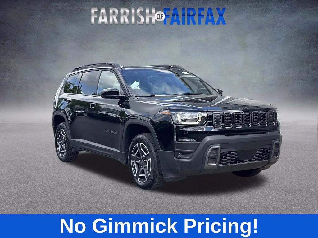 2026 Diamond Black Crystal Pearlcoat Jeep Cherokee Limited 4X4 SUV