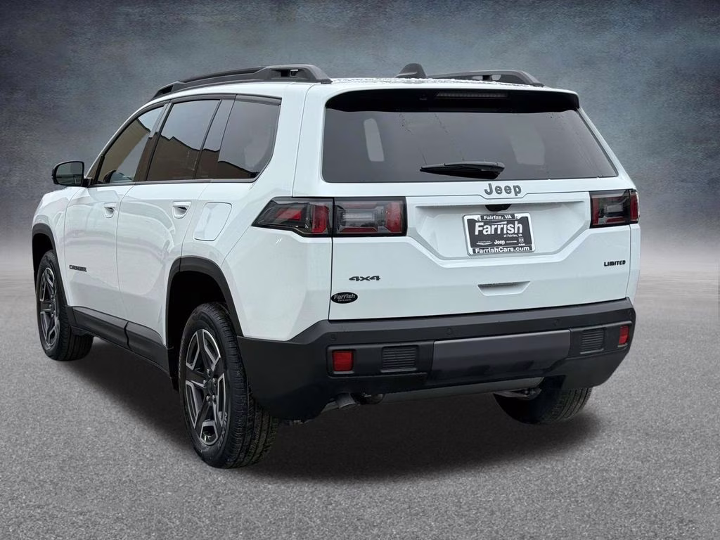2026 Bright White Clearcoat Jeep Cherokee Limited 4X4 SUV