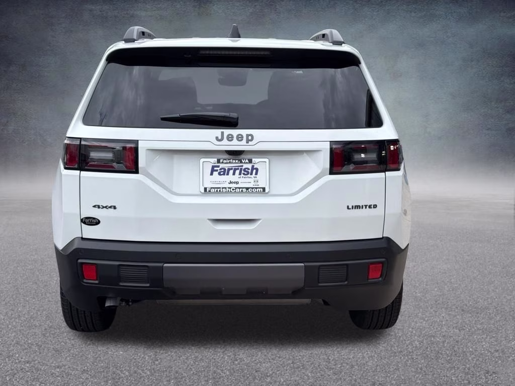 2026 Bright White Clearcoat Jeep Cherokee Limited 4X4 SUV