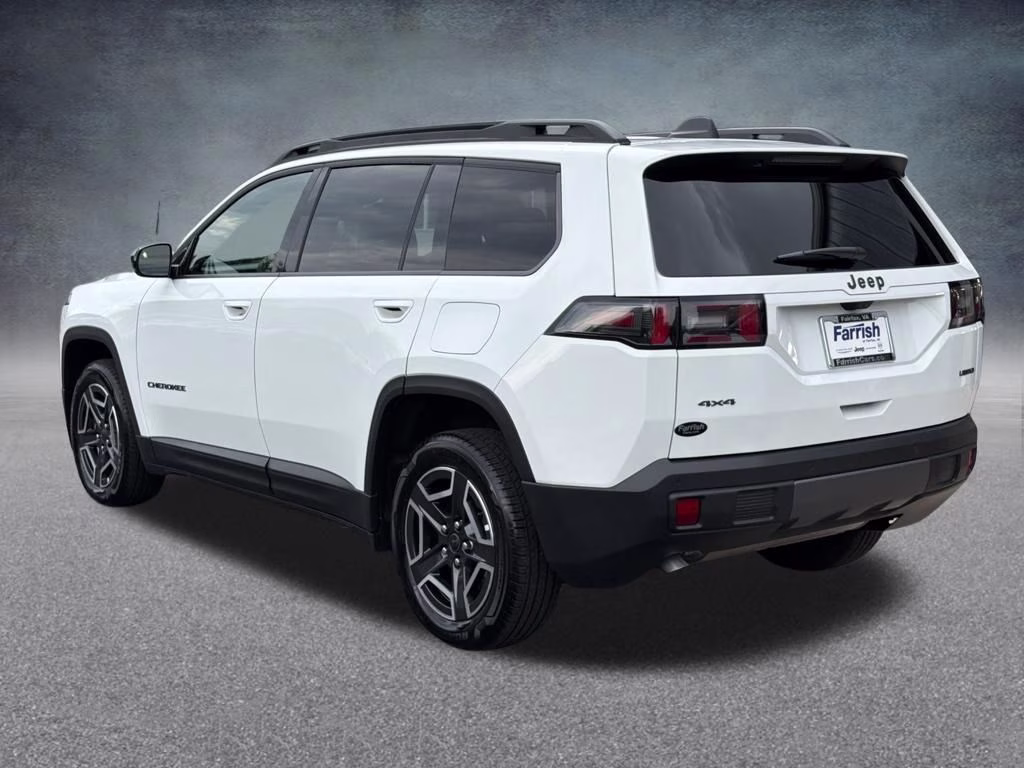 2026 Bright White Clearcoat Jeep Cherokee Limited 4X4 SUV