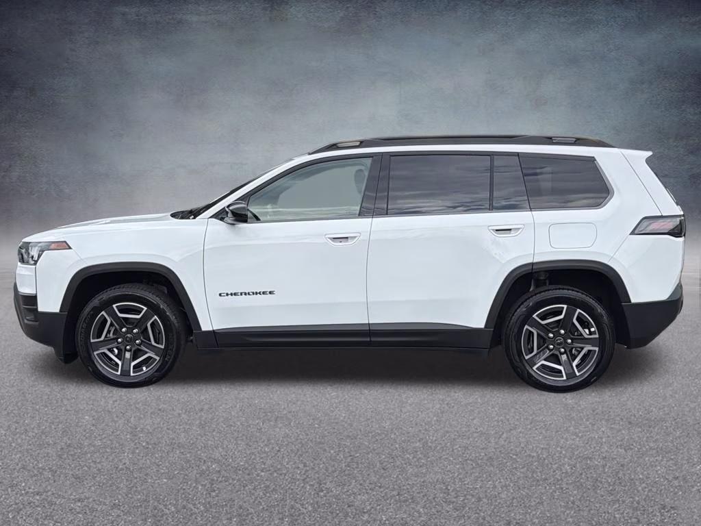 2026 Bright White Clearcoat Jeep Cherokee Limited 4X4 SUV