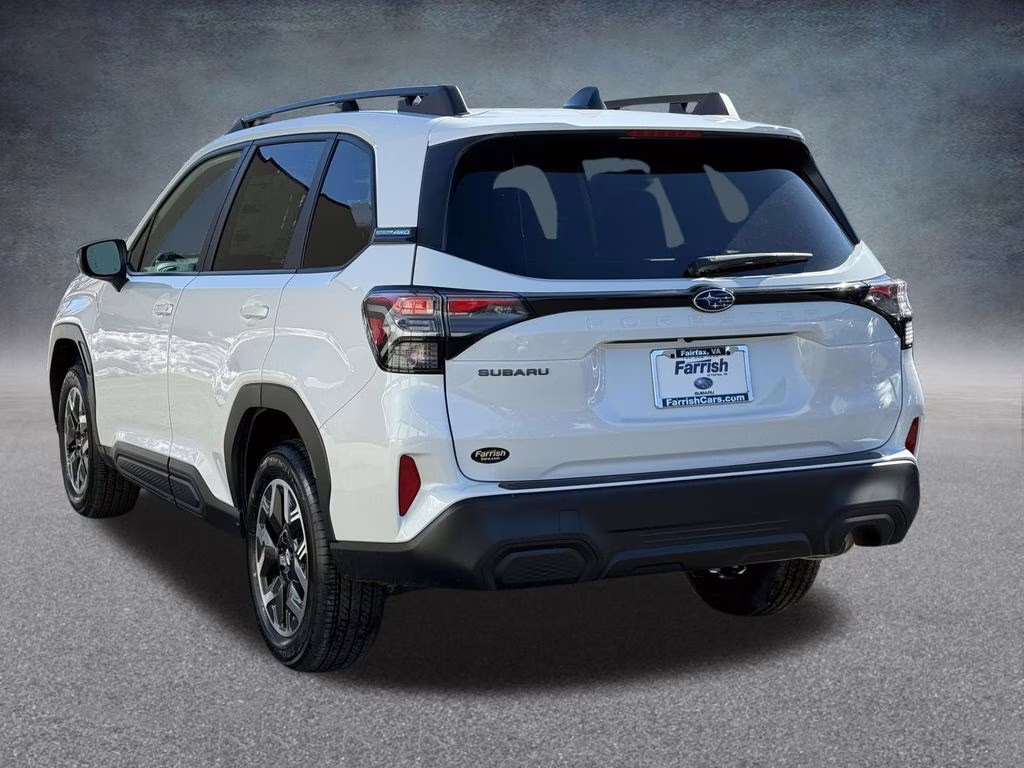2026 Crystal White Pearl Subaru Forester Premium AWD SUV
