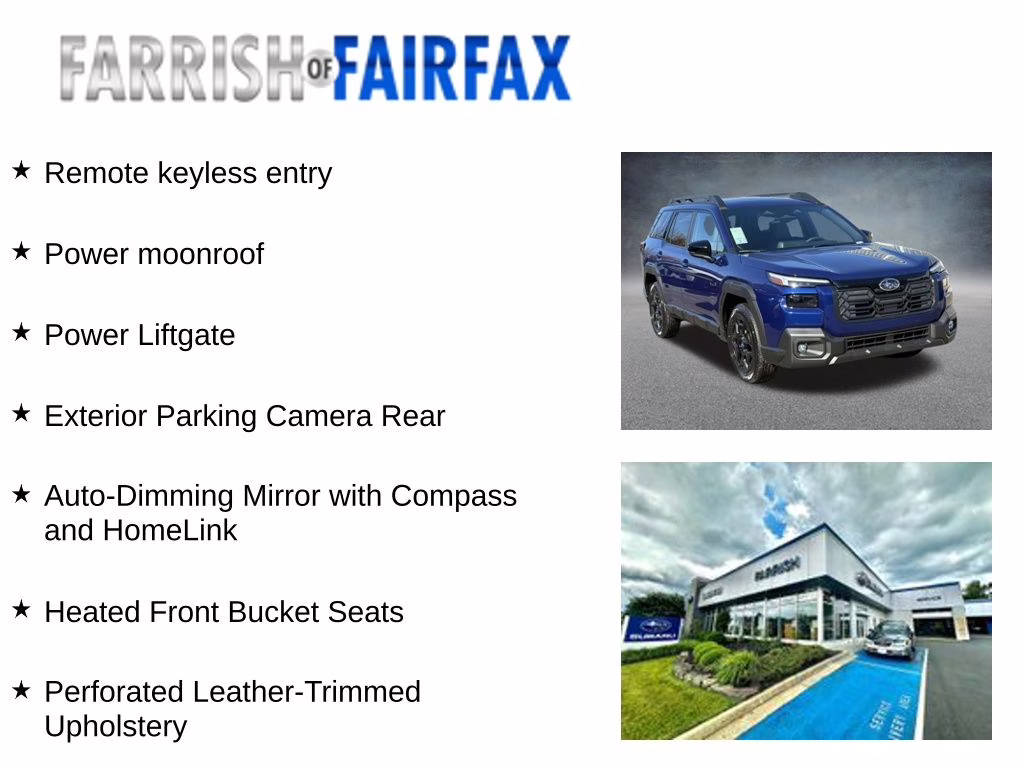 2026 Sapphire Blue Pearl Subaru Outback Limited AWD SUV