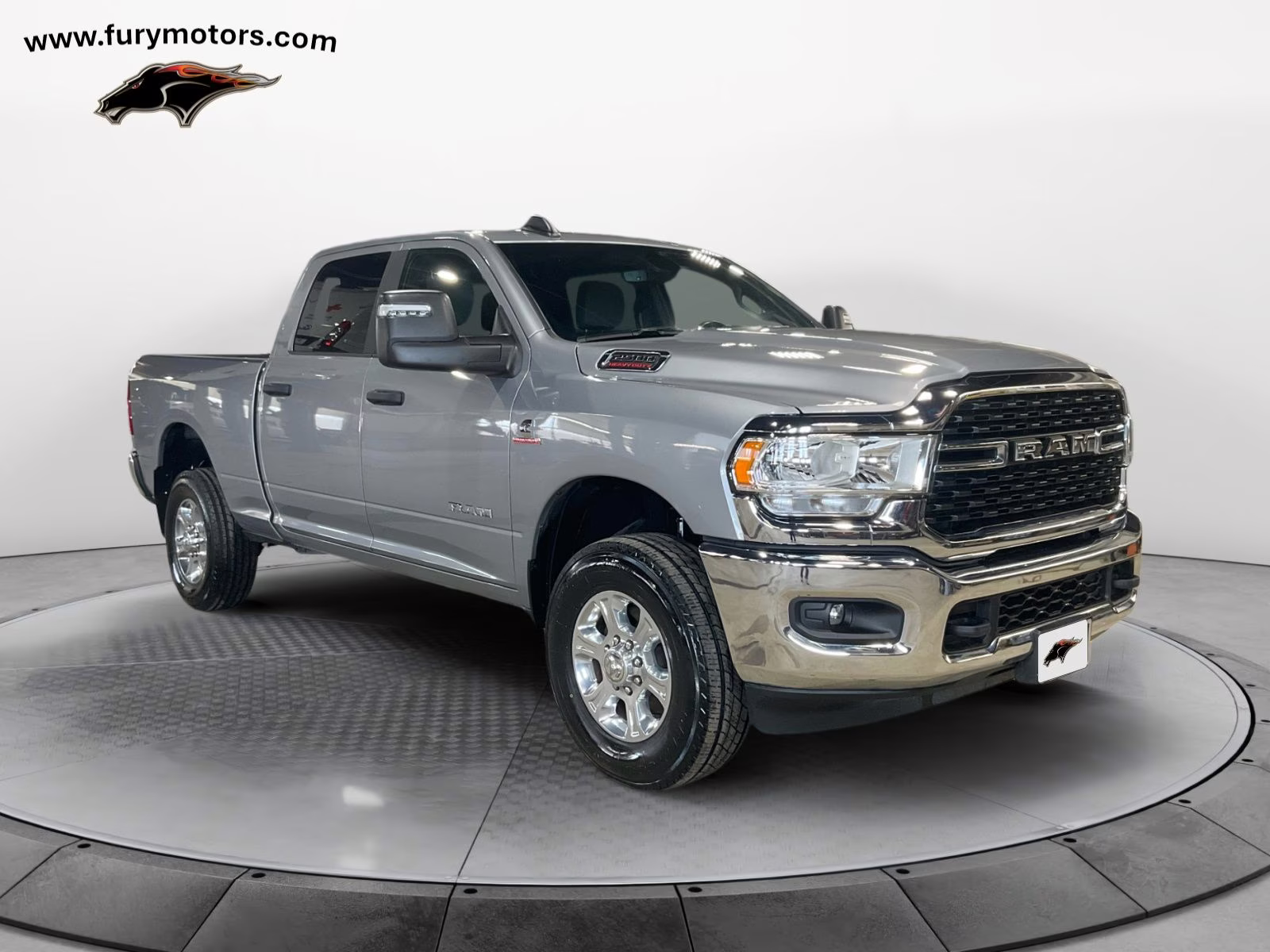 2023 Billet Silver Metallic Clearcoat Ram 2500 Big Horn 4X4 Truck