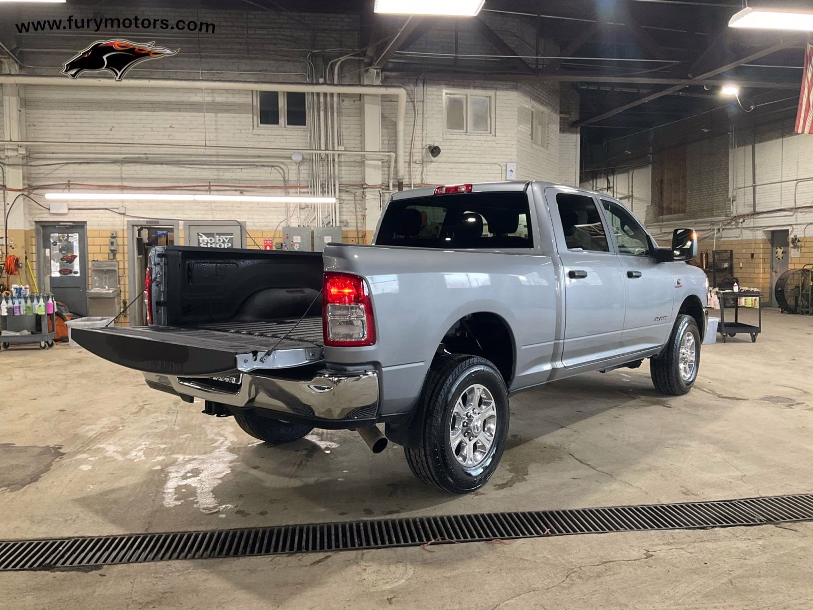 2023 Billet Silver Metallic Clearcoat Ram 2500 Big Horn 4X4 Truck