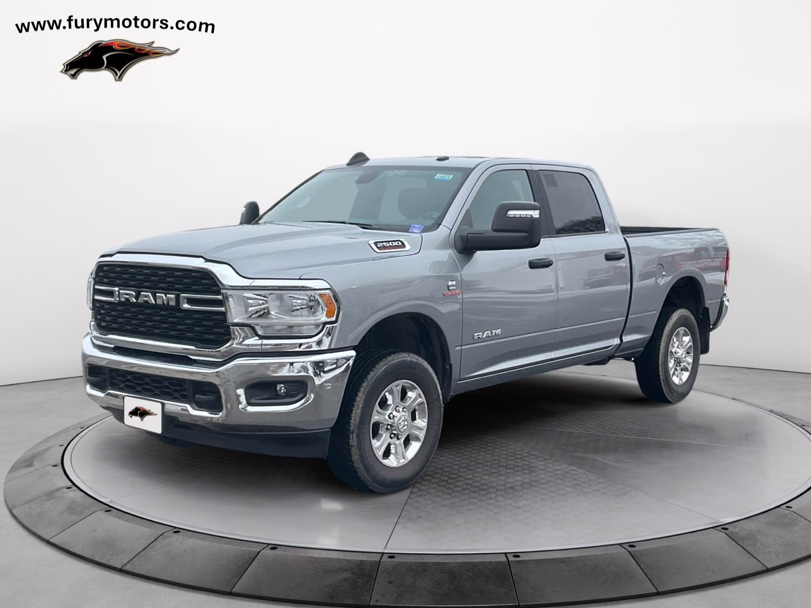 2023 Billet Silver Metallic Clearcoat Ram 2500 Big Horn 4X4 Truck