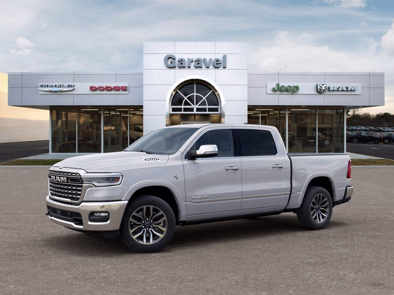 2026 Ivory White Tri-Coat Pearlcoat Ram 1500 Limited 4X4 Truck