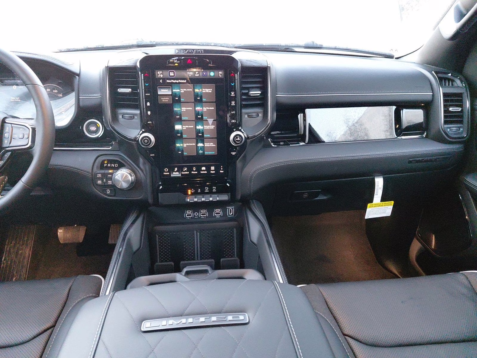 2026 Ivory White Tri-Coat Pearlcoat Ram 1500 Limited 4X4 Truck