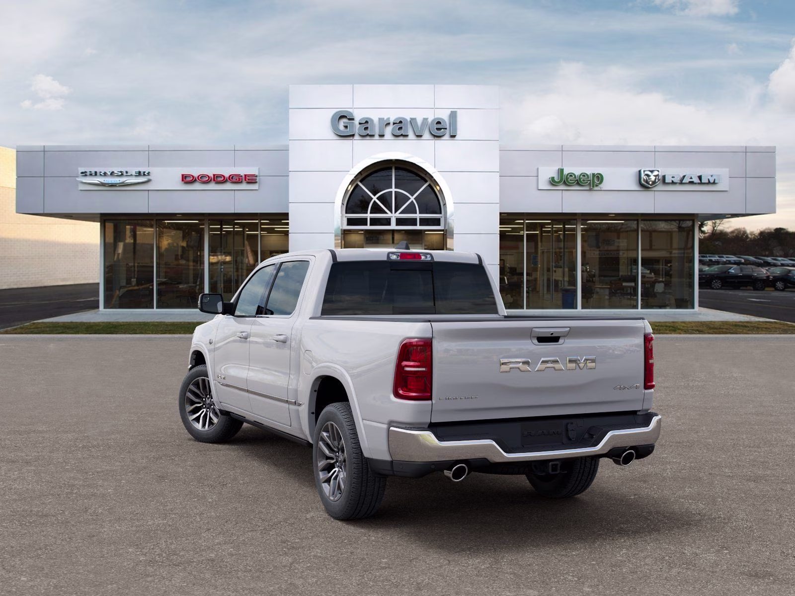 2026 Ivory White Tri-Coat Pearlcoat Ram 1500 Limited 4X4 Truck