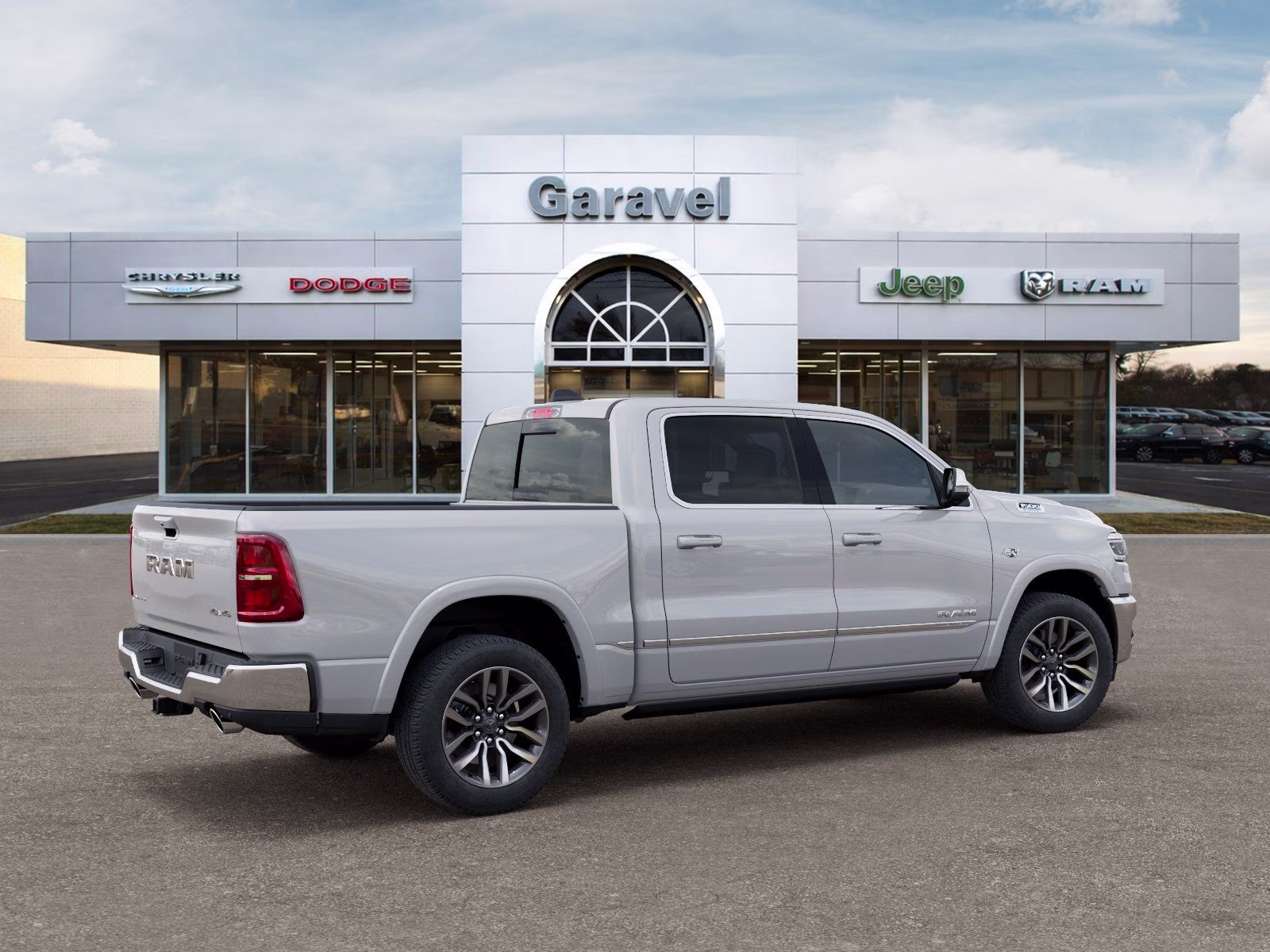 2026 Ivory White Tri-Coat Pearlcoat Ram 1500 Limited 4X4 Truck