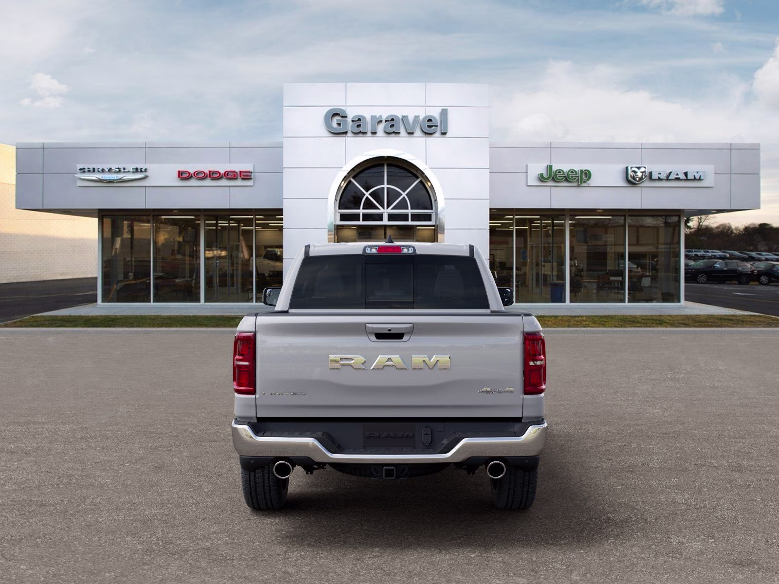 2026 Ivory White Tri-Coat Pearlcoat Ram 1500 Limited 4X4 Truck